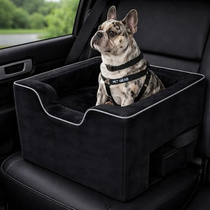 Pet Gear Booster Seat for Dogs/Cats, 16 Inch, Dark Black