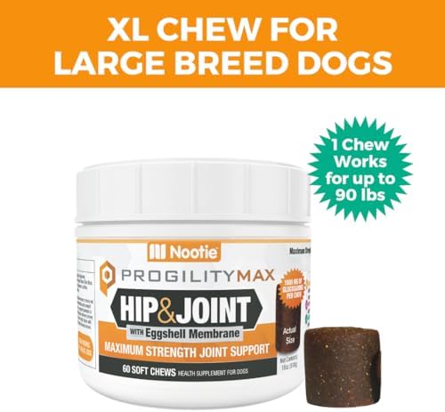 ProgilityMAX Maximum Strength Hip & Joint Glucosamine, Supplement for Dogs