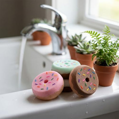 Lemonroad 8 Pack Tack Sponge Donut Shaped