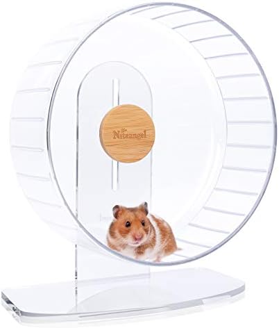 Niteangel Super-Silent Hamster Exercise Wheels: Quiet 11 inch Running Wheel