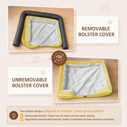 Comfort Expression Waterproof Orthopedic Dog Beds for Extra Large Dog