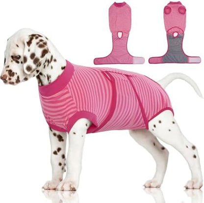 FUAMEY Recovery Suit for Dogs After Surgery,Soft Breathable Dog Bodysuit