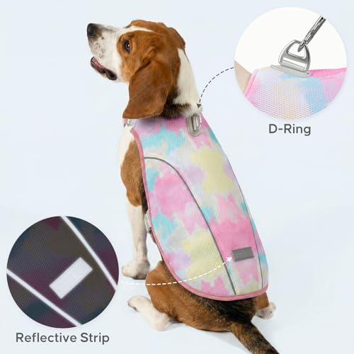 KYEESE Dog Cooling Vest Evaporative Dog Cooler Jacket for Hot Days
