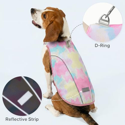 KYEESE Dog Cooling Vest Evaporative Dog Cooler Jacket for Hot Days