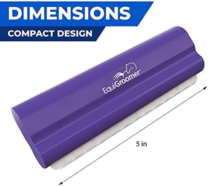 EquiGroomer 5-Inch Undercoat Deshedding Brush for Dogs & Cats, Purple