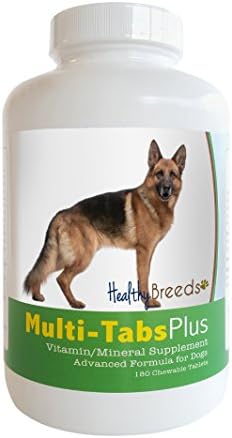 Healthy Breeds German Shepherd Multi-Tabs Plus Chewable Tablets 180 Count