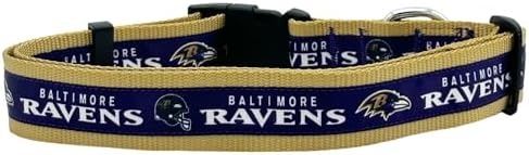 New & Improved Pets First NFL Licensed PET Collar- Heavy-Duty, Strong, and Durable New Dog Collar. Available in 32 Football Teams and 4 Sizes