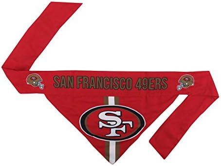 Littlearth NFL Reversible Pet Bandana - Officially Licensed Teams, Sizes XS to XL