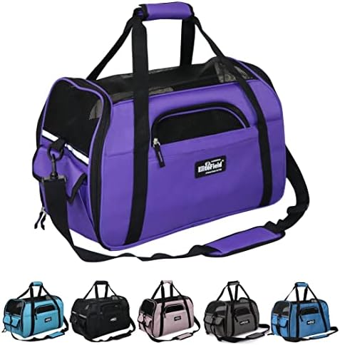 EliteField Soft-Sided Pet Carrier for Cats & Small Dogs (3-Year Warranty)