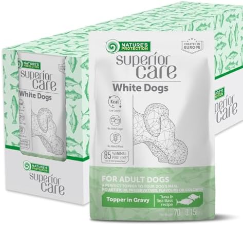 Nature's Protection Superior Care Wet Dog Food Pouches, Tuna 24x 2.46 oz
