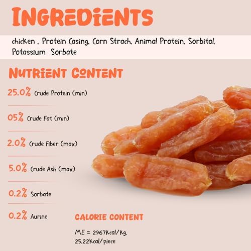 Annika Soft Chicken Sausage Dog Treats