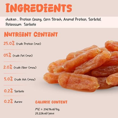 Annika Soft Chicken Sausage Dog Treats