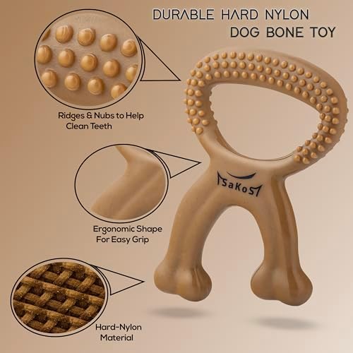 Chew Buddy Natural Rubber Dog Chew Toy for Medium & Large Dog