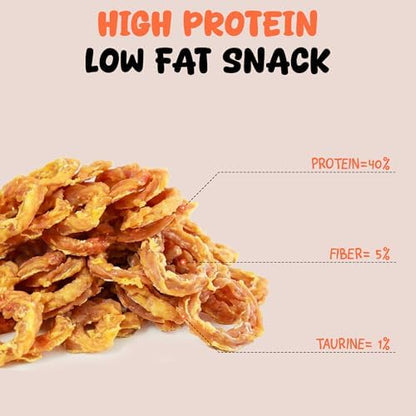 Annika Chicken Ring Jerky Dog Treats Natural Chews