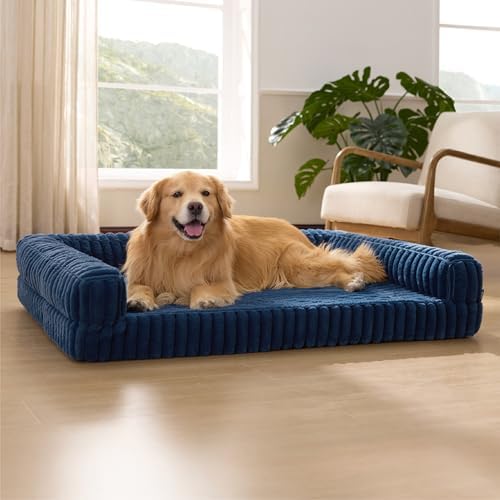 Bedsure ComfyFleece™ Memory Foam Orthopedic XL Plus Dog Bed 48"