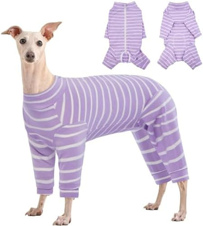 Kuoser Dog Recovery Suit, Anti-Licking Pajamas for Wounds