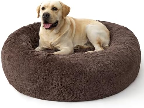 Bedsure SupportMax™ Calming XL Dog Bed Extra Large Washable Pet Bed,42in