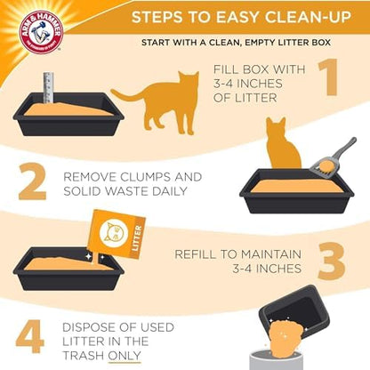 Arm & Hammer Double Duty Clumping Cat Litter, 14lb