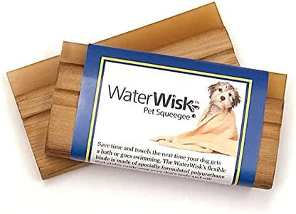 EquiGroomer WaterWisk Pet Squeegee for Dogs, Bath & Shedding Tool
