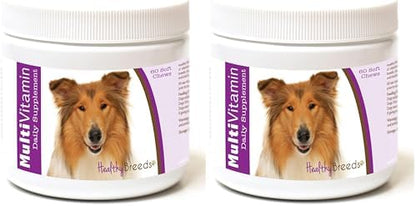 Healthy Breeds Collie Multi-Vitamin Soft Chews 60 Count (Pack of 2)