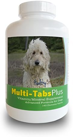 Healthy Breeds Goldendoodle Multi-Tabs Plus Chewable Tablets 180 Count