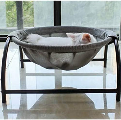 JUNSPOW Cat Bed Dedicated Replacement Net Cover Soft Breathable (Gray)