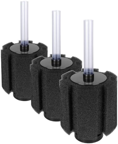 AQUANEAT Aquarium X Large Bio Sponge Filter Breeding Fry Fish Tank (X Large up to 150Gal) (Pack of 3)