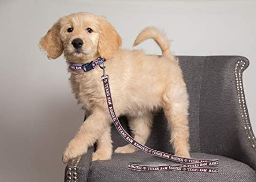 NCAA PET String, Small, Texas A&M Aggies, Dog String, Shiny & Colorful String for Dogs & Cats Licensed by The NCAA, Old Version