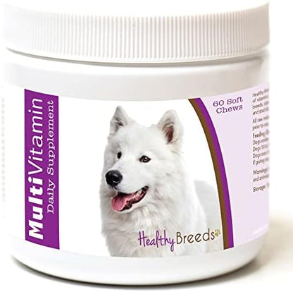 Healthy Breeds Samoyed Multi-Vitamin Soft Chews 60 Count (1127-samo-001)