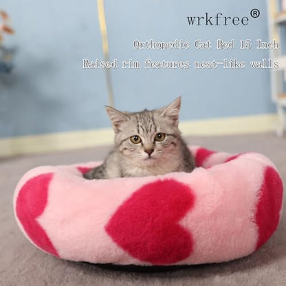 Extra Small Donut Bed for Extra Small Cat Washable