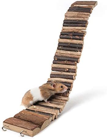 Niteangel Hamster Suspension Bridge Toy: 21.8" x 2.8" Flexible & Bendable