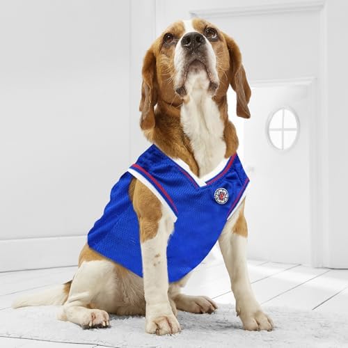 Pets First NBA LOS ANGELES CLIPPERS DOG Jersey, Small - Tank Top Basketball Pet Jersey