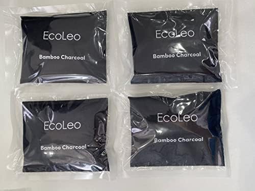 EcoLeo Compatible Liner Bags for Pet Waste Pail, 15 Count, Bamboo Charcoal Deodorizer Bags