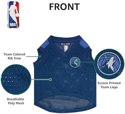 Timberwolves Basketball Mesh Pet Jersey