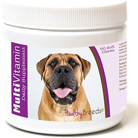 Healthy Breeds Boerboel Multi-Vitamin Soft Chews 60 Count (1127-boer-001)
