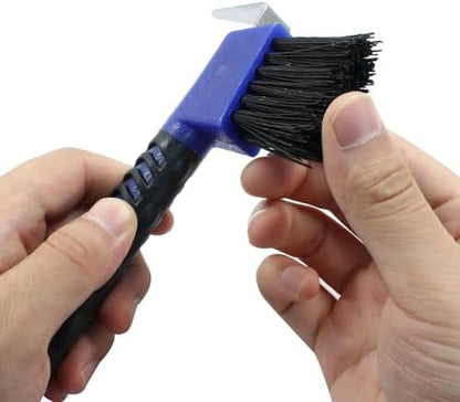 4 Pcs Horse Hoof Pick Brush, Blue & Orange