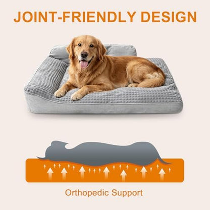 Dog Beds for Small Dogs, Puppy & Cat Bed, Warm & Cozy Calming Bed with Reasonable Curves, Extra Thick Soft Fluffy Comfortable Crate Pad with Sides, Machine Washable & All-Season Use, Non-Slip Bottom