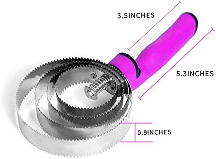 BOTH WINNERS Reversible Stainless Steel Curry Comb with Soft Touch Grip (Pink)