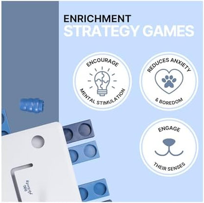 TRIXIE Move-2-Win, Level 3, blue and white (32025)
