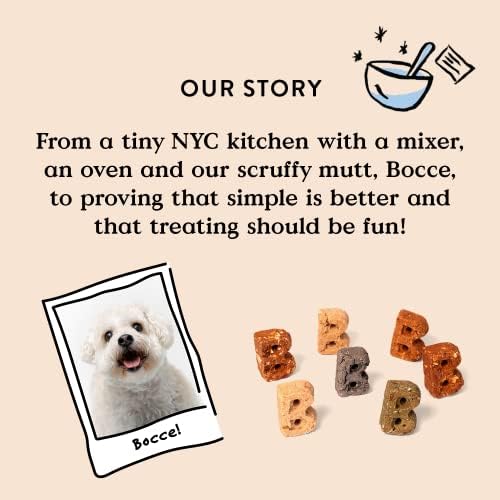 Bocce's Bakery Good Hair Soft & Chewy Dog Treats, Salmon Flavor (6 oz)