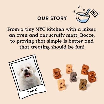 Bocce's Bakery Good Hair Soft & Chewy Dog Treats, Salmon Flavor (6 oz)