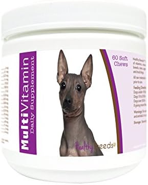 Healthy Breeds American Hairless Terrier Multi-Vitamin Soft Chews 60 Count (1127-ahat-001)