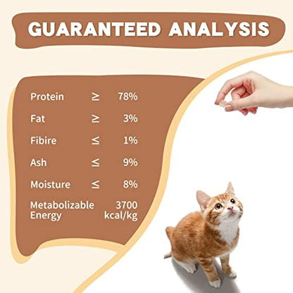 Freeze Dried Cat & Dog Treats, Healthy Chicken Cube Weight Control 5 Ounce