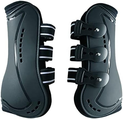 Horse Boots Open Front Jumping Tendon Sport Boots, Secure Leg Protection, Classic Equine Supplies