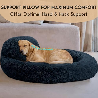 XL Dog Beds for Large Sized Dog, 45'' Extra Large Dog Bed, Washable Dog Bed
