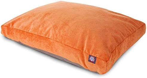 Orange Villa Collection Small Rectangle Pet Dog Bed