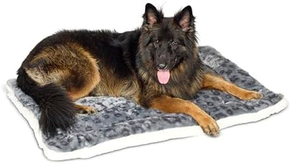 MidWest Homes for Pets Reversible Pet Bed; Machine Washable; Great for Extra Large Dog Breeds; Spotted Gray; 48"; 40248-FVGYS