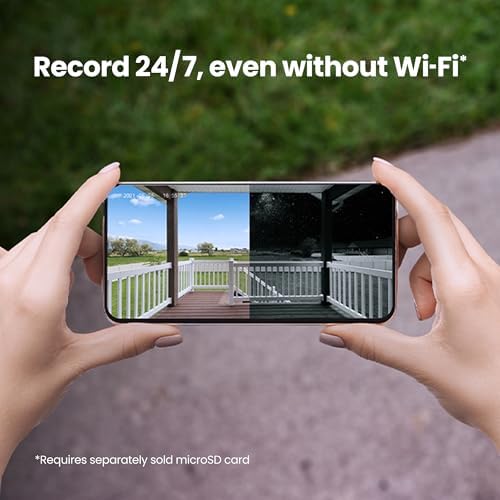 Feit Electric Smart Video Doorbell Camera, 2.4GHz Wi-Fi, No Hub, Two-Way Audio, Advance Motion Detection, 16ft. Night Vision, 2K HD Video, Micro SD Card Storage, Chime Included, Battery Powered Design