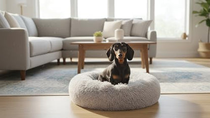 The Dog’s Bed Calming Donut Dog Bed, with Removable Zip Cover