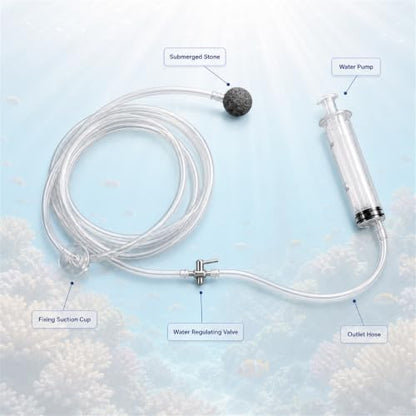 Drip Acclimation Kit for Shrimp and Fish, Slow Drip Aquarium, 2 PCS